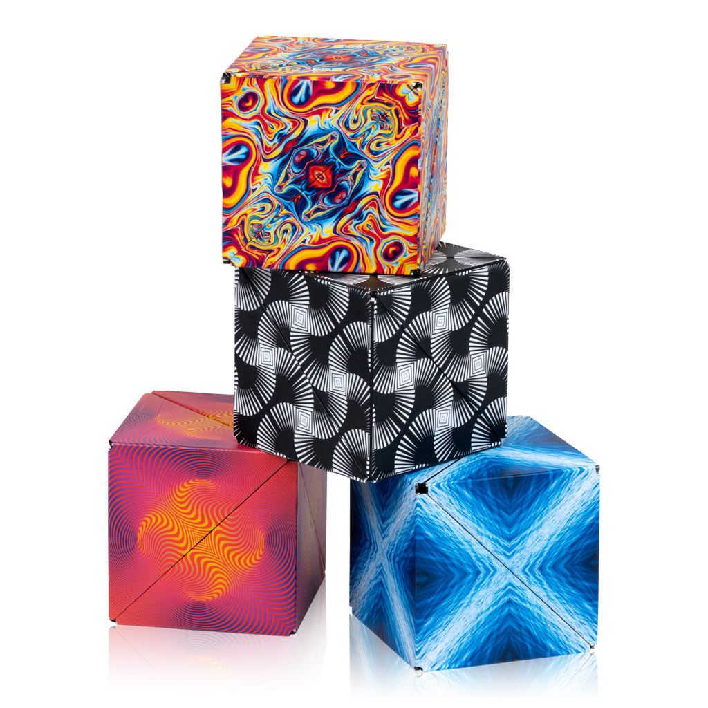 星羅 Cube-Studio サボ Shashibo Cube - Shape-shifting sculpture toy. - Art of Play