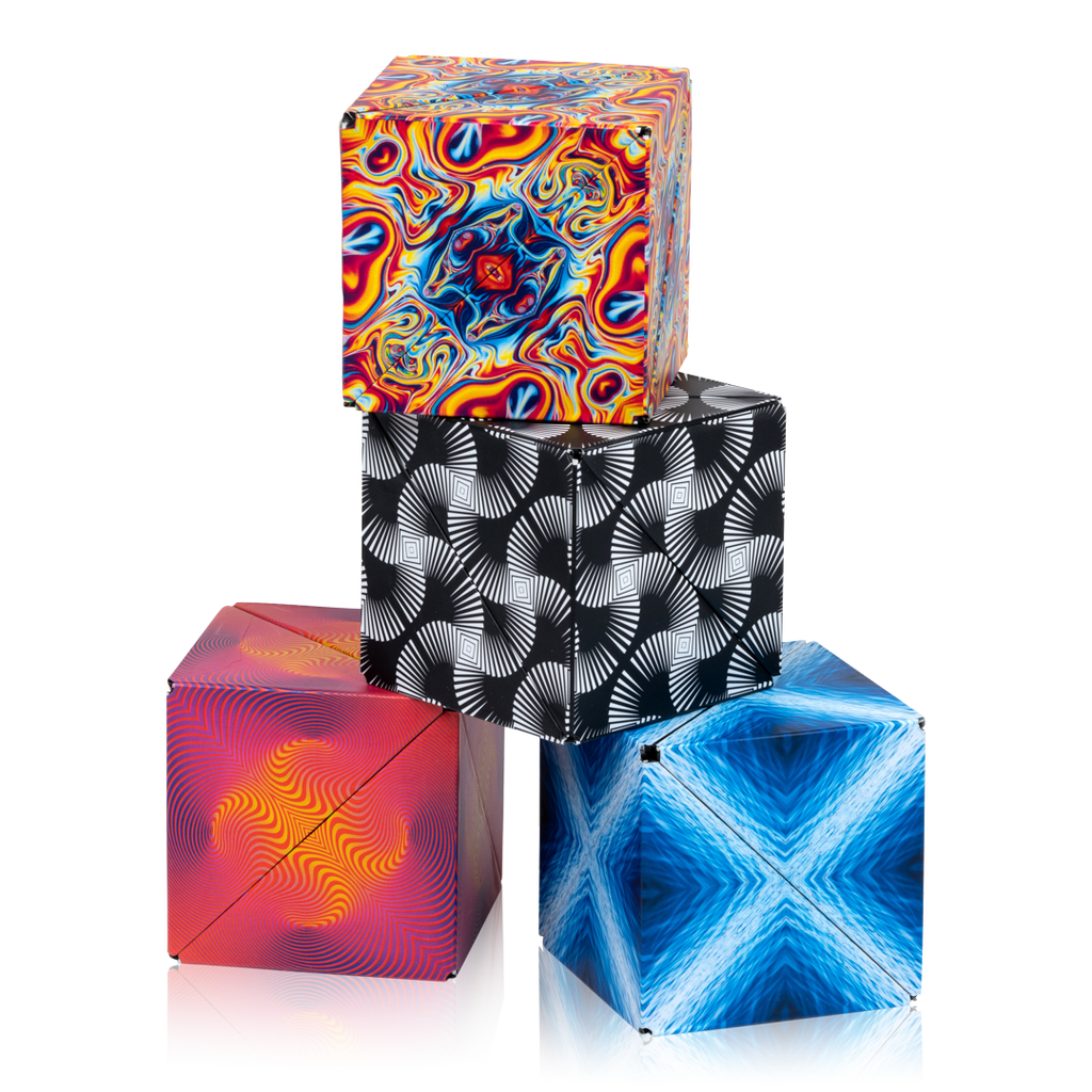 Shashibo Cube - Shape-shifting sculpture toy. - Art of Play