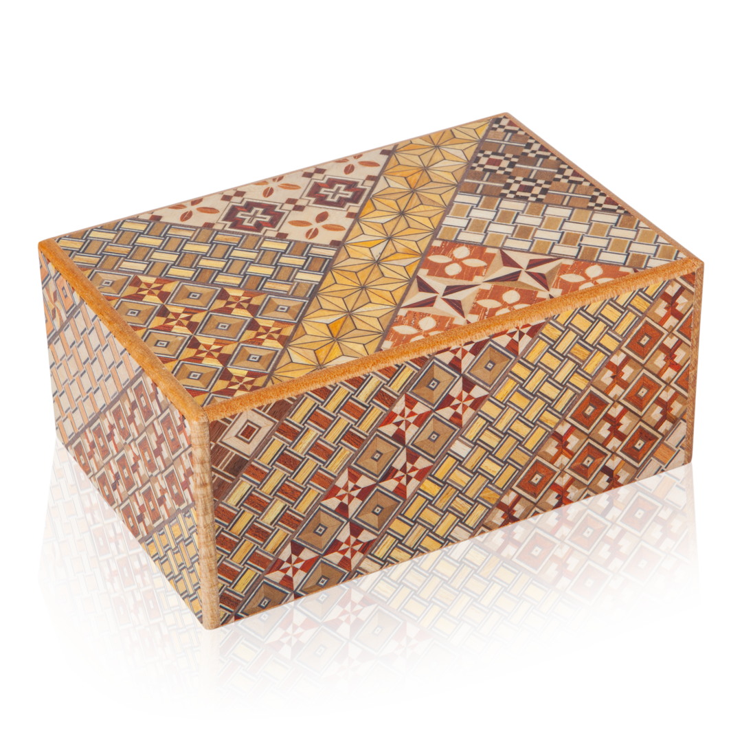 Large Yosegi Puzzle Box