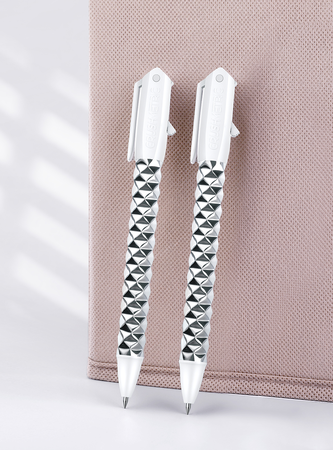 Helvetica Japanese Ballpoint Pen | Topdrawer White