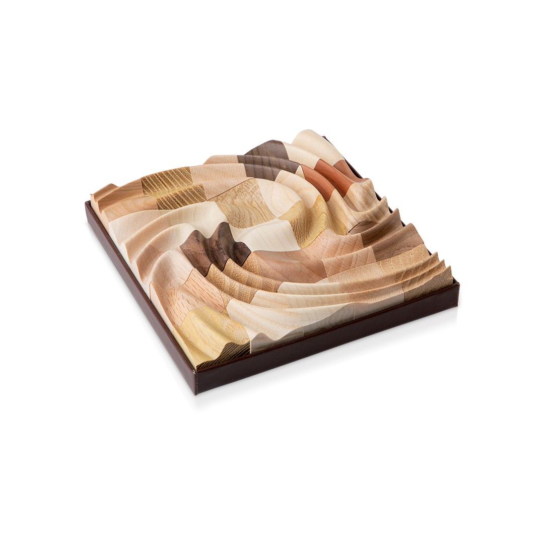 【希少品】TRUZZLEトラズルAtoll環礁フランス製木製立体ジグソーパズル Truzzle - Handmade Three-Dimensional Wooden Puzzles. - Art