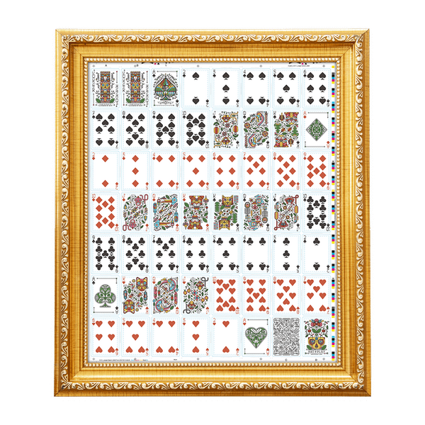 【激レア】Fontaine Parrot Uncut Sheet Jungle Uncut Sheet of Playing Cards - Art of Play