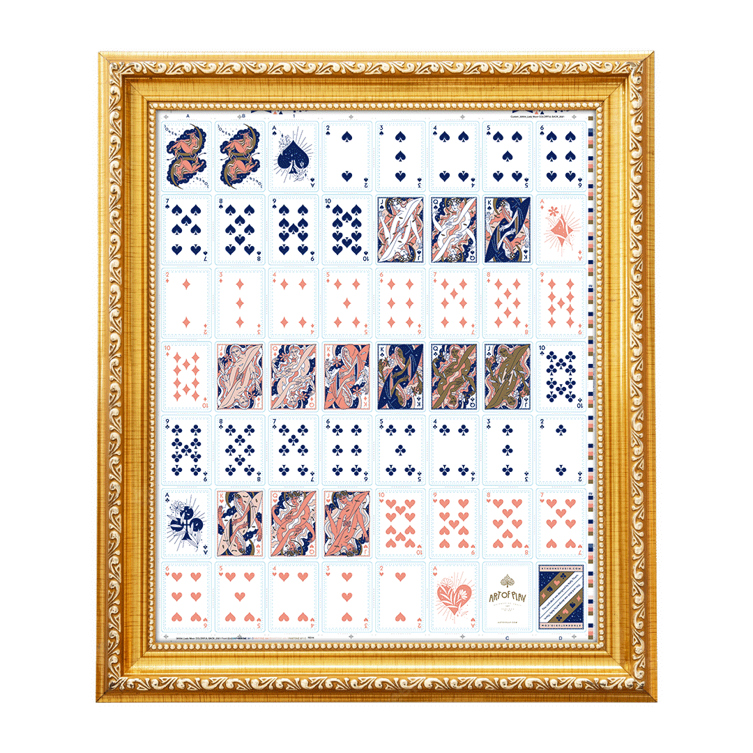 Lady Moon Uncut Sheet